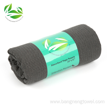 Yoga mat towel non slip